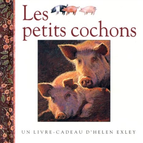 Livre Les petits cochons - Helen Exley (Livre d'occasion) - ISBN 2873881828