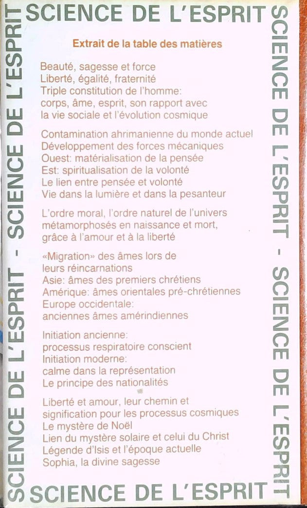 Liberté et mour : Leur importance au sein de l'évolution (Rudolf Steiner)