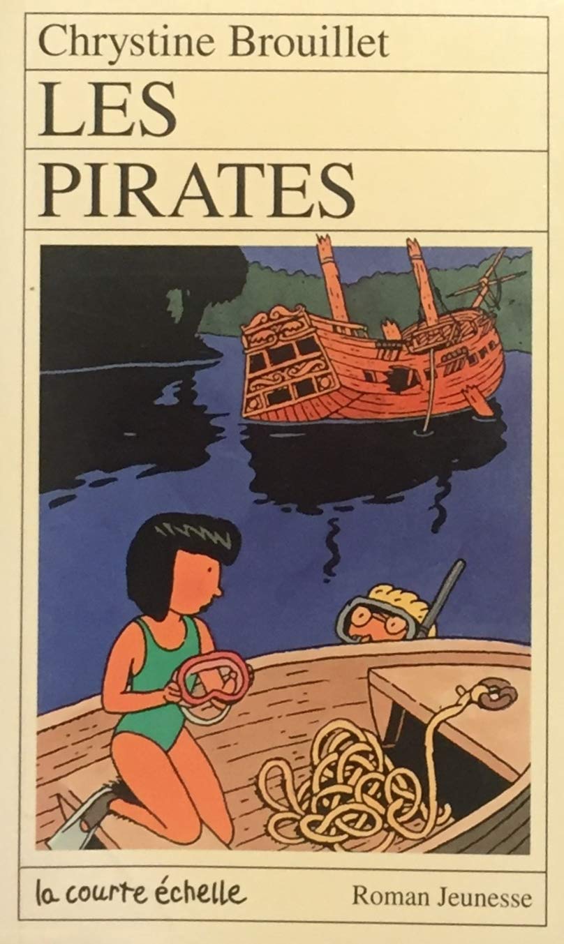 Livre RJ # 39 : Les pirates (Chrystine Brouillet) (Livre d'occasion) - ISBN 2890211800