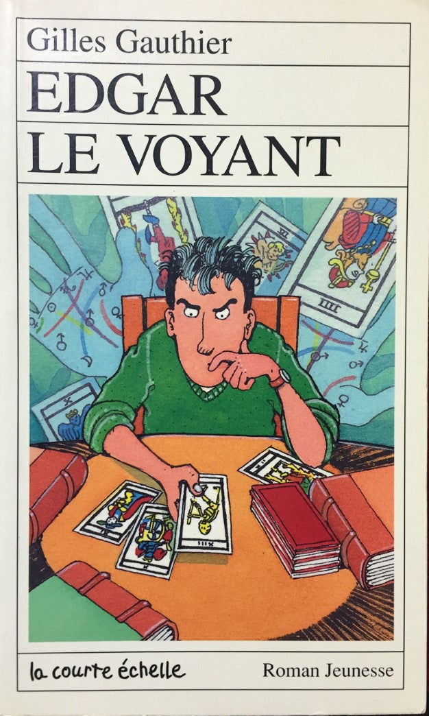 Livre RJ # 50 : Edgar le voyant (Gilles Gauthier) (Livre d'occasion) - ISBN 2890212025