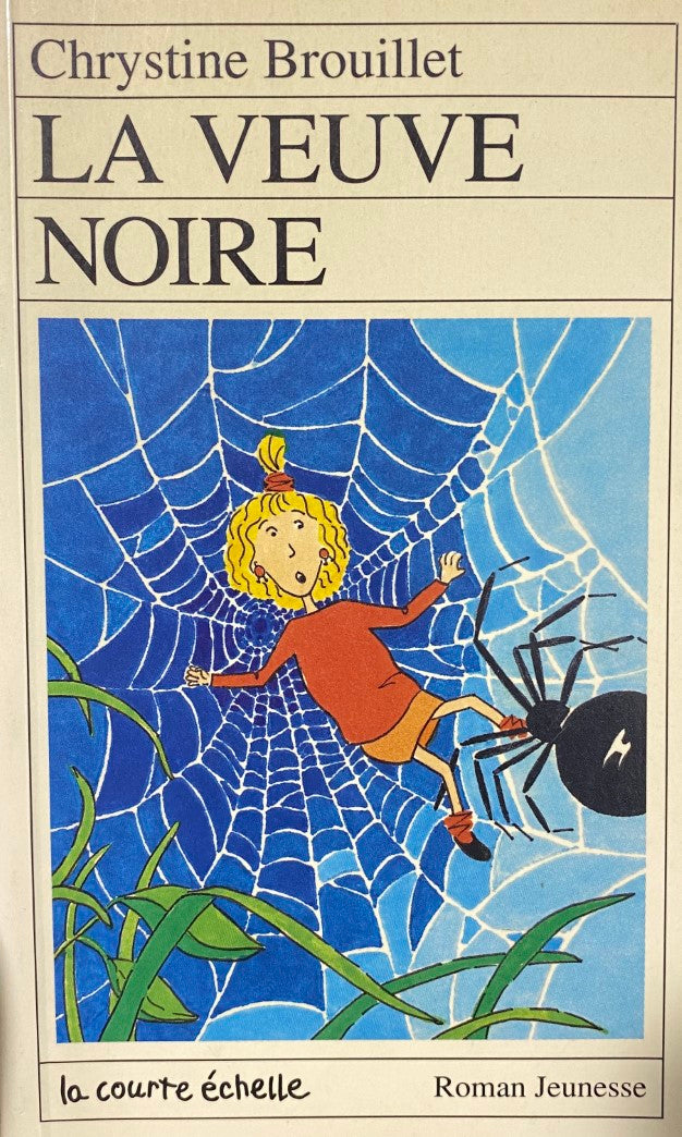 Livre ISBN 2890212378 RJ # 54 : La veuve noire (Chrystine Brouillet)
