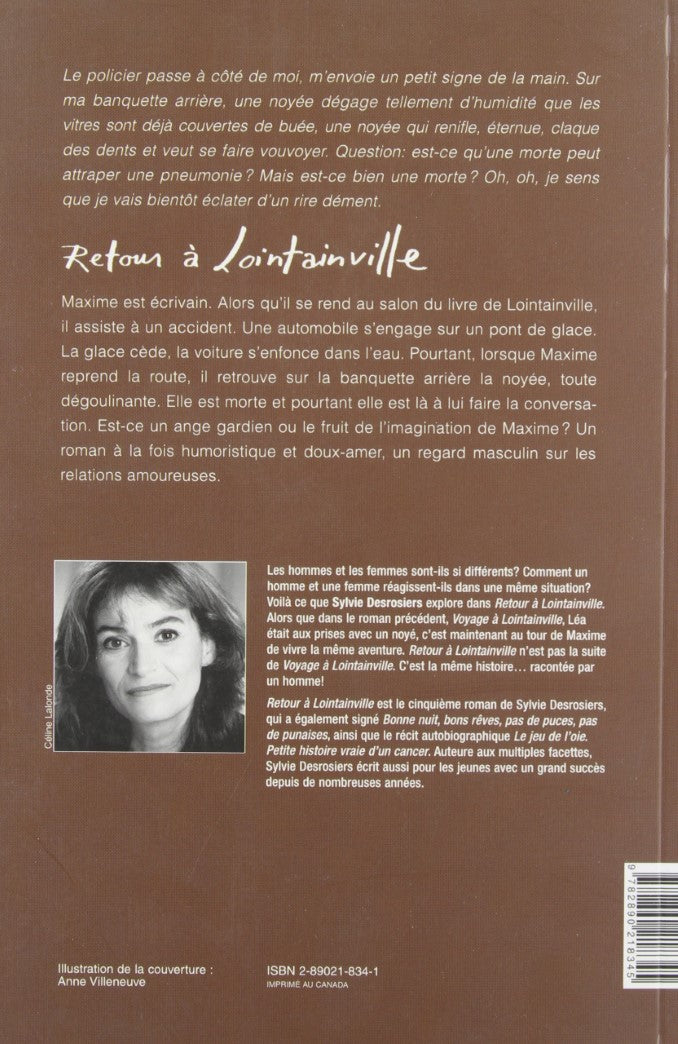 Livre Retour à Lointainville (Sylvie Desrosiers) (Livre neuf) - ISBN 2890218341