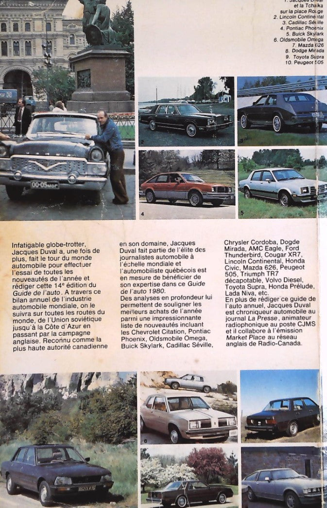 Le guide de l'auto 80 - SIGNÉ (Jacques Duval)