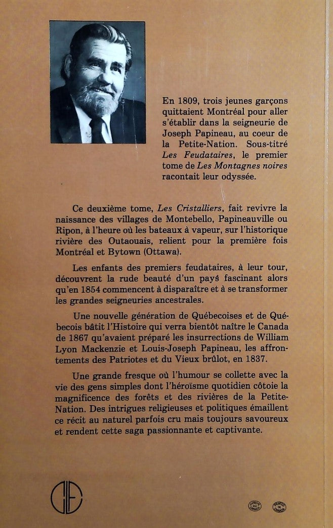 Livre Les cristalliers - Jacques Lamarche (Livre d'occasion) - ISBN 2890511014