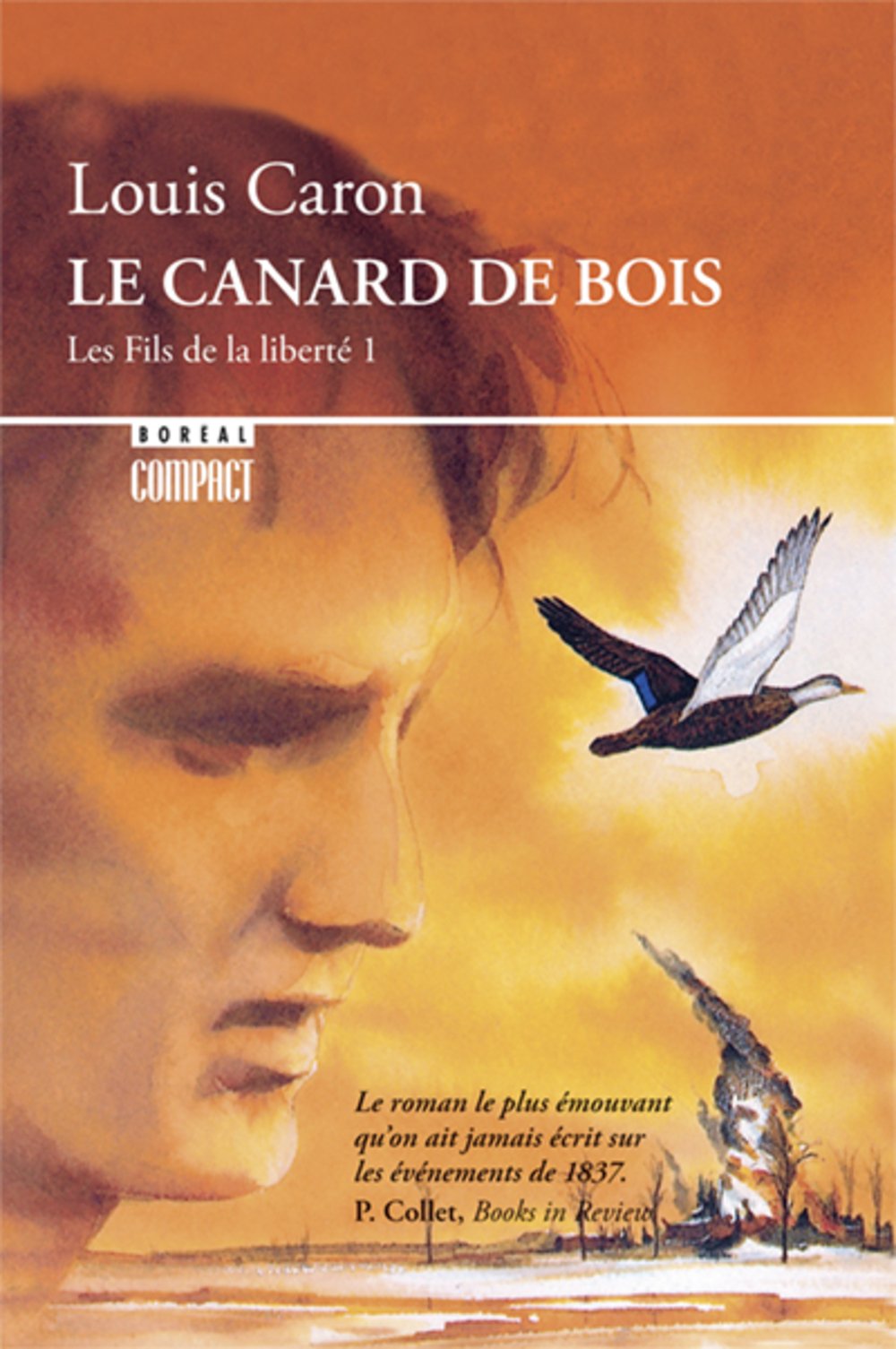 Livre Le canard de bois - Louis Caron (Livre d'occasion) - ISBN 2890522822