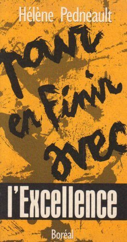 Livre Pour en finir avec l'excellence - Hélène Pedneault (Livre d'occasion) - ISBN 2890524949