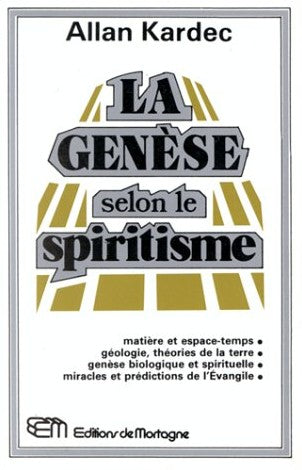 Livre La Genèse selon le spiritisme - Allan Kardec (Livre d'occasion) - ISBN 2890742784