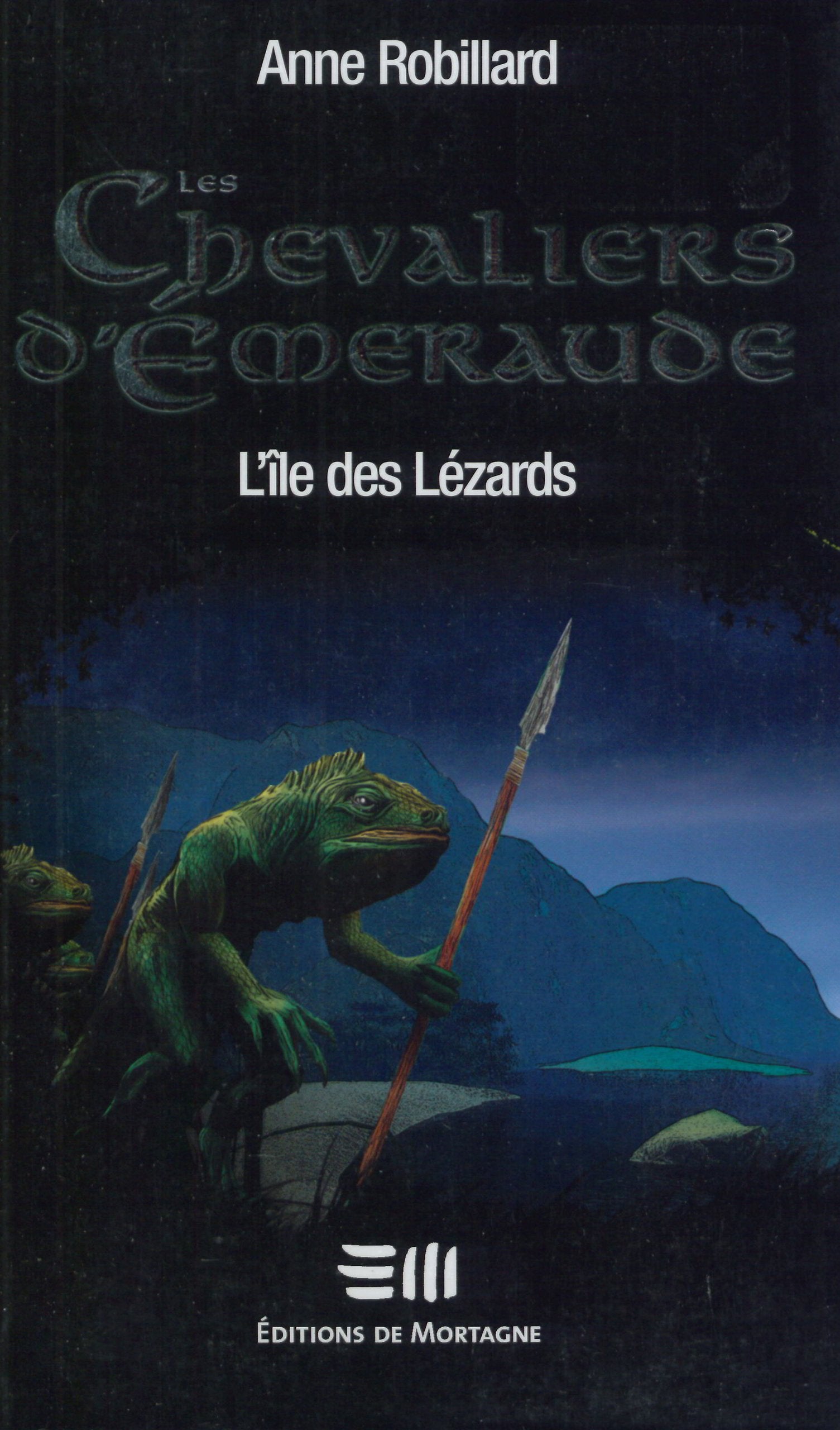Livre L'île des lézards - Anne Robillard (Livre d'occasion) - ISBN 2890747743