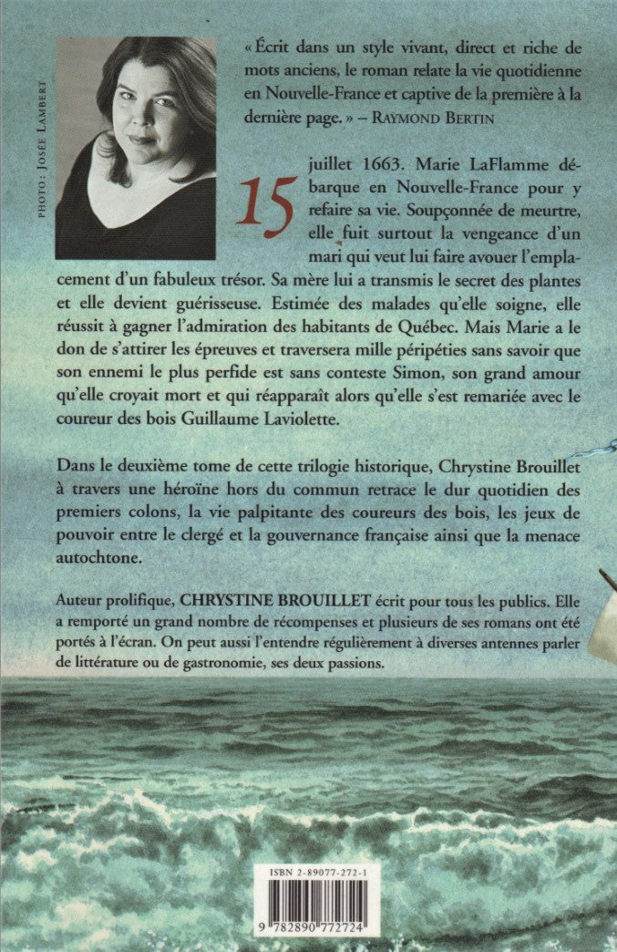 Livre Nouvelle-France - Chrystine Brouillet (Livre d'occasion) - ISBN 2890772721