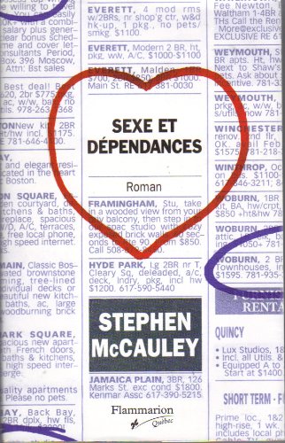 Livre Sexe et dépendances (Stephen McCauley) (Livre d'occasion) - ISBN 2890773108