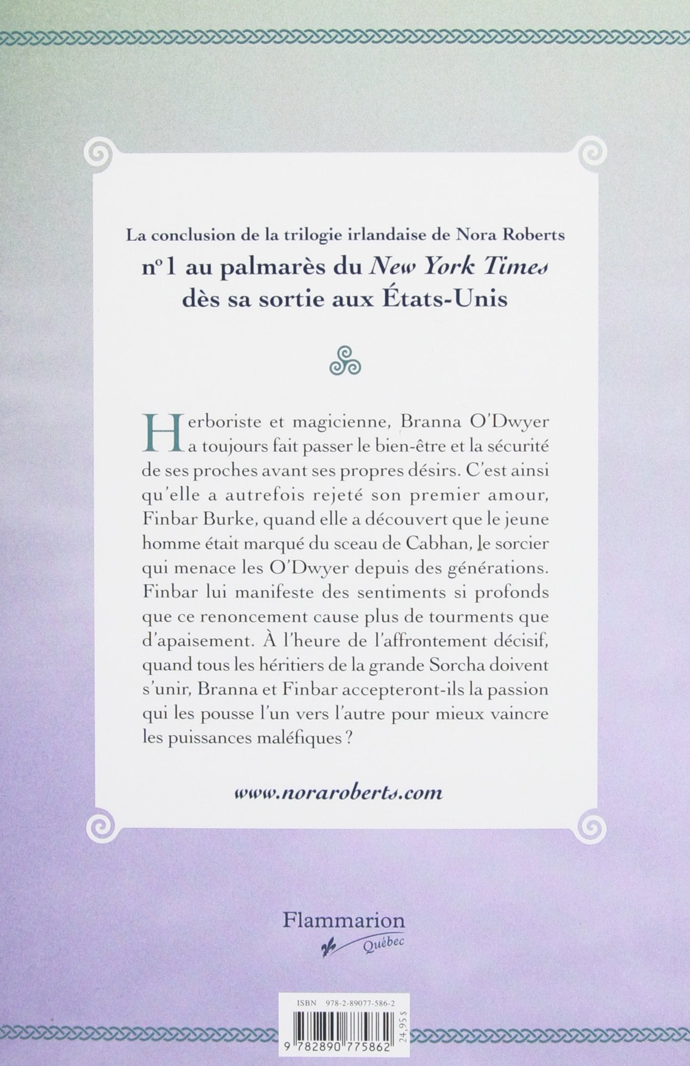 Livre Au crépuscule des amants - Nora Roberts (Livre d'occasion) - ISBN 2890775860