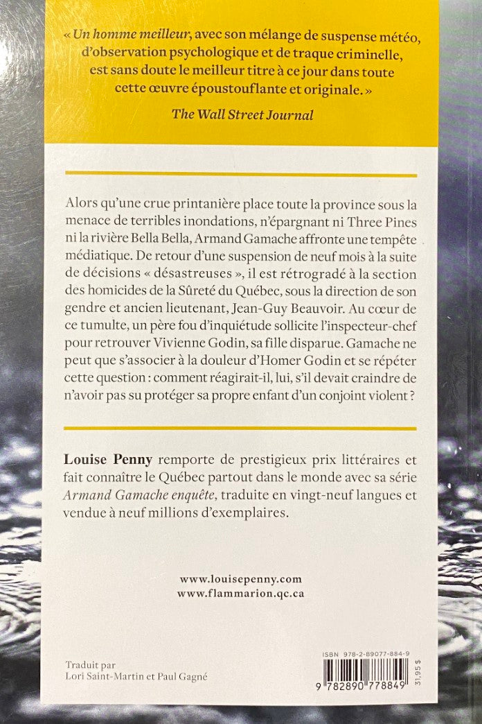 Livre Un homme meilleur : Armand Gamache enquête - Louise Penny (Livre d'occasion) - ISBN 2890778843