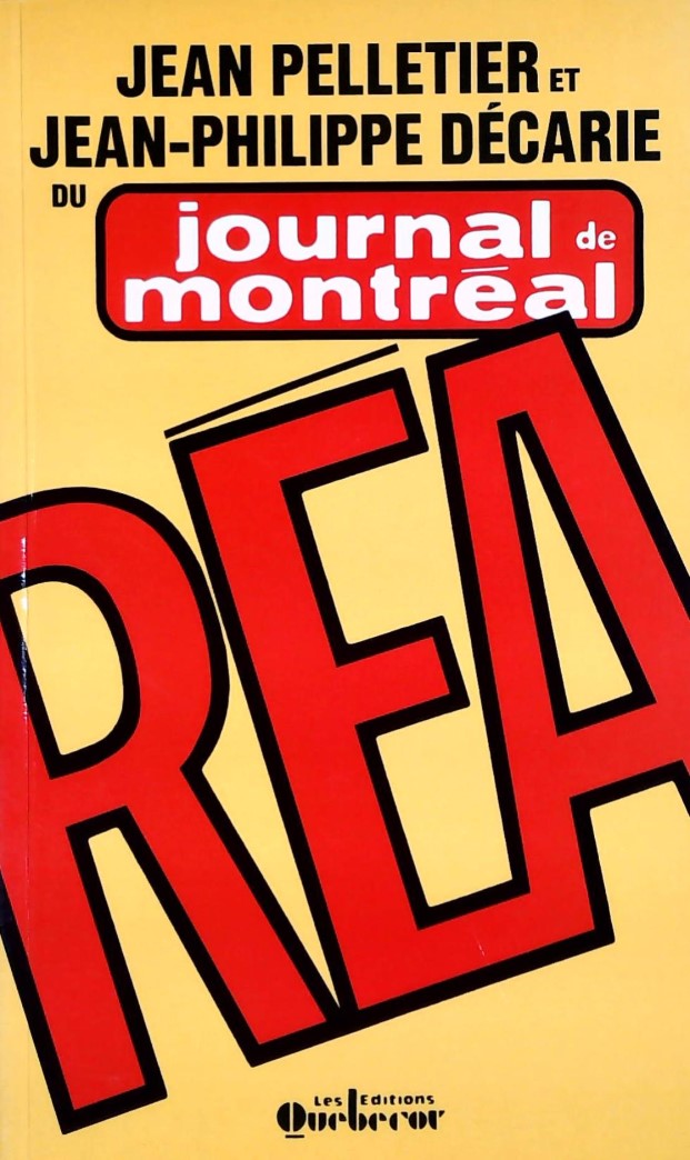 Livre Réa - Jean Pelletier (Livre d'occasion) - ISBN 2890893731