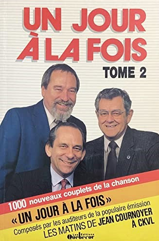 Livre Un jour à la fois (Livre d'occasion) - ISBN 2890894495