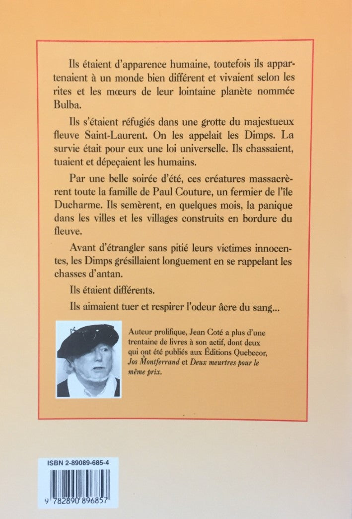 Livre Le parfum de la terreur - Jean Côté (Livre d'occasion) - ISBN 2890896854