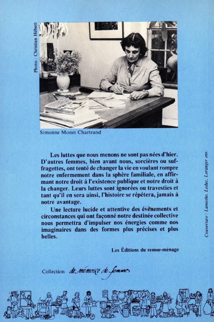 Livre Récit autobiographiqie (1919-1942) - Simone Monet Chartrand (Livre d'occasion) - ISBN 28909...