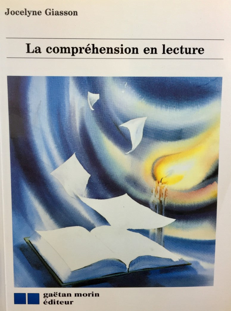 Livre La compréhension en lecture - Jocelyne Glasson (Livre d'occasion) - ISBN 2891053419