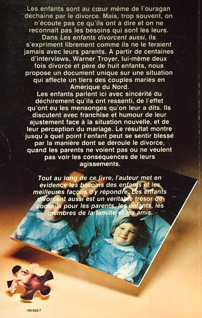 Livre Les enfants divorcent aussi (Livre d'occasion) - ISBN 2891110870