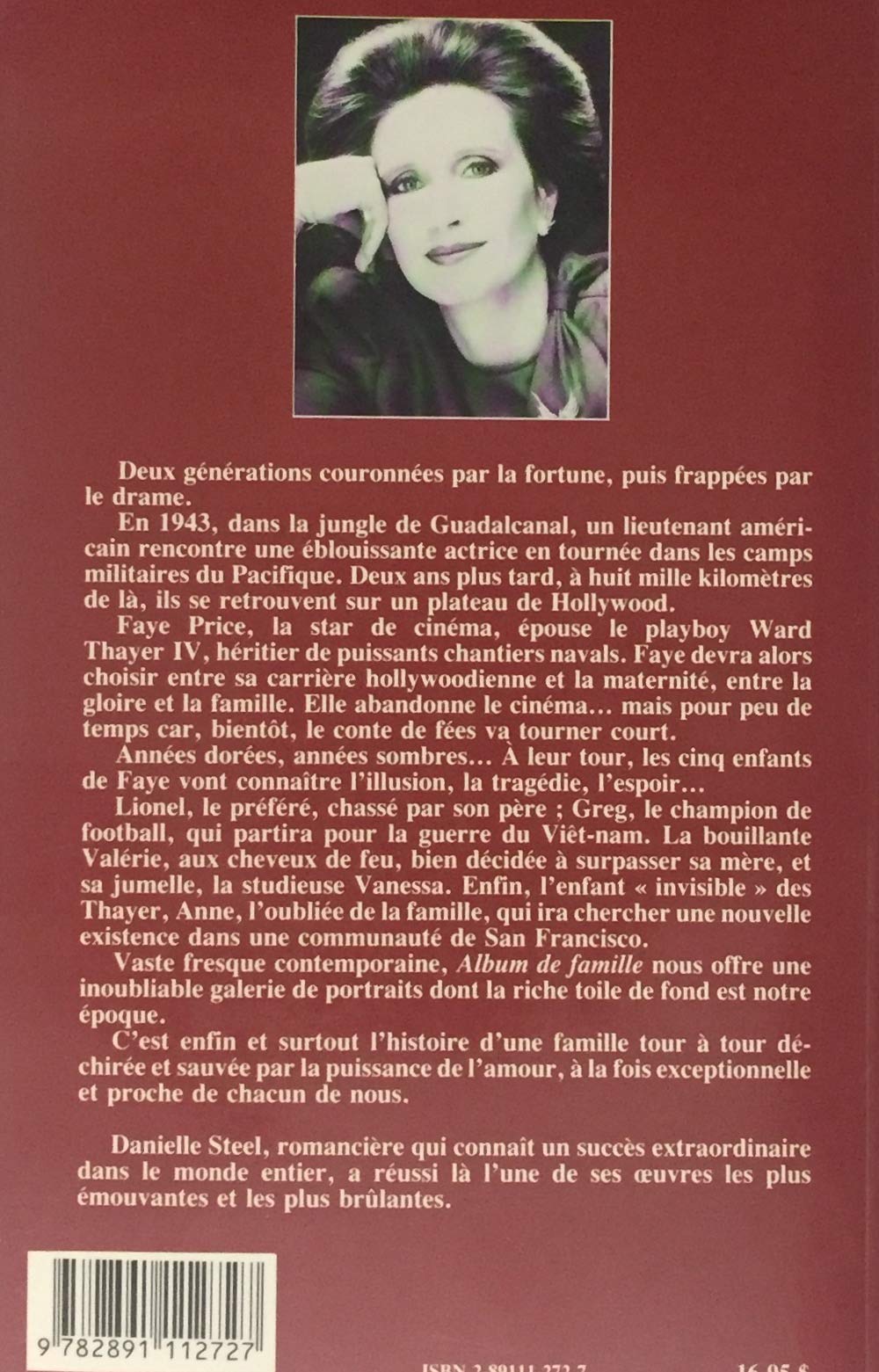 Livre Album de famille - Danielle Steel (Livre d'occasion) - ISBN 2891112727