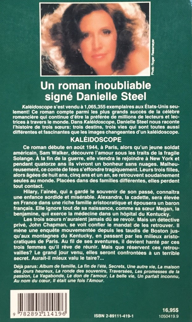 Livre Kaléidoscope (Danielle Steel) (Livre d'occasion) - ISBN 2891114191