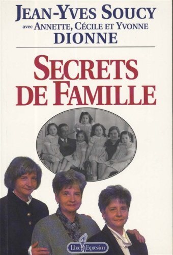 Livre Secrets de famille - Jean-Yves Soucy (Livre d'occasion) - ISBN 2891116224