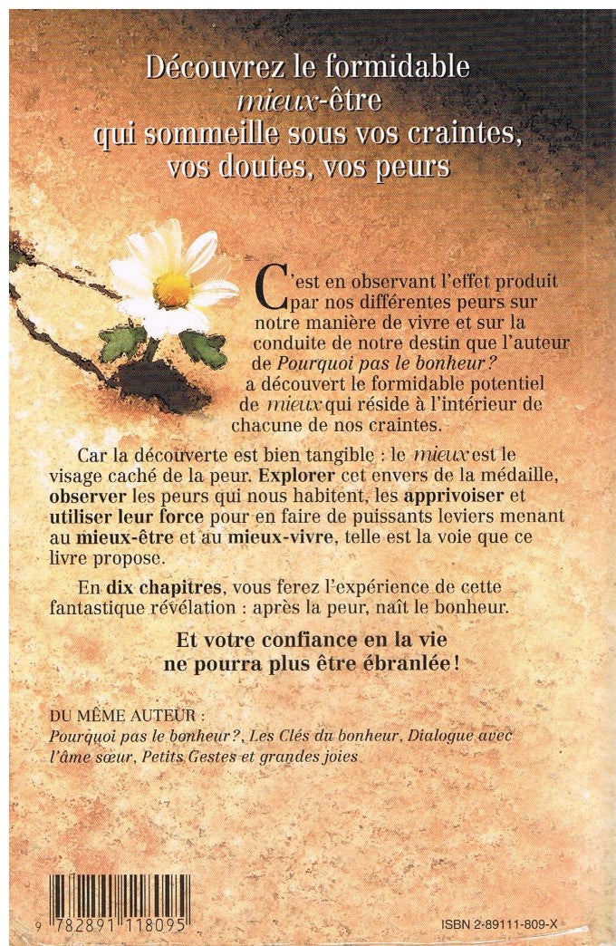 Livre Le mieux de la peur - Michèle Morgan (Livre d'occasion) - ISBN 289111809X