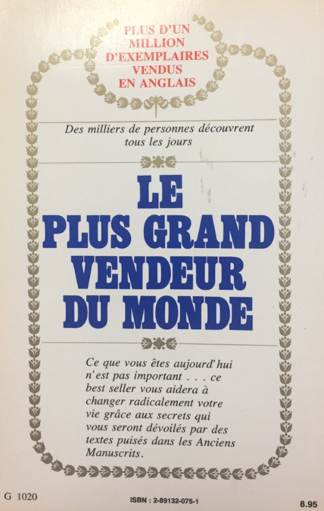 Le plus grand vendeur du monde (Og Mandino)
