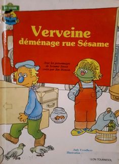 Livre Club du Livre Rue Sésame : Verveine déménage rue Sésame (Jim) (Livre d'occasion) - ISBN...