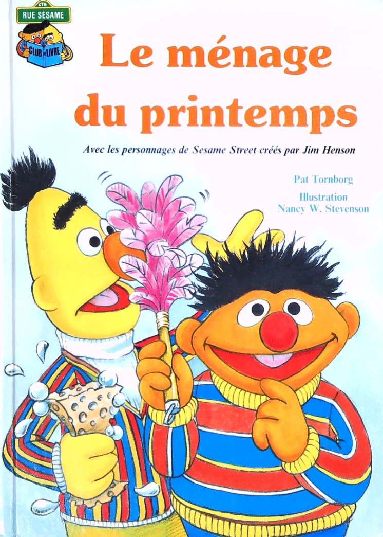 Club du Livre Rue Sésame : Le ménage du printemps