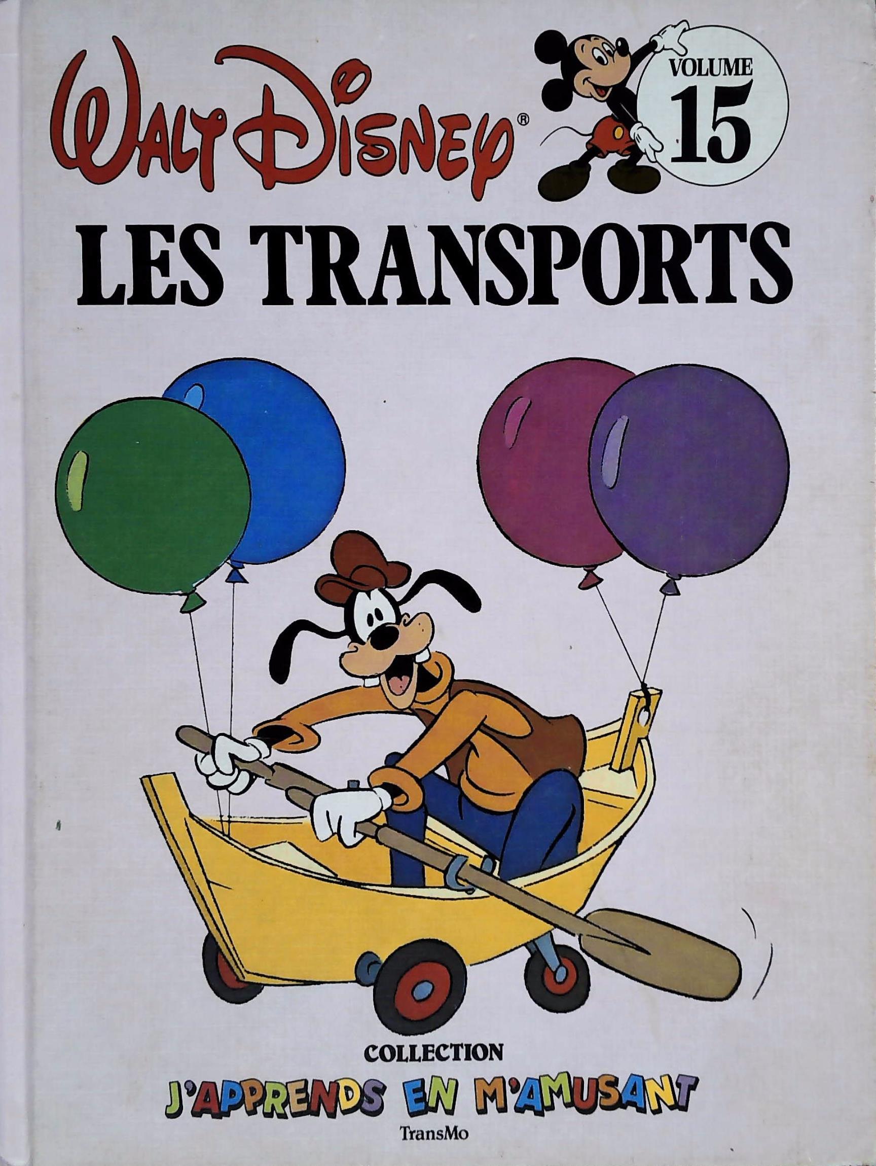 J'apprends en m'amusant # 15 : Les transports - Walt Disney