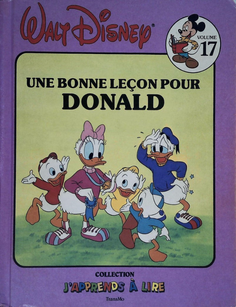Livre Une bonne leçon pour Donald - Walt Disney (Livre d'occasion) - ISBN 289205365X