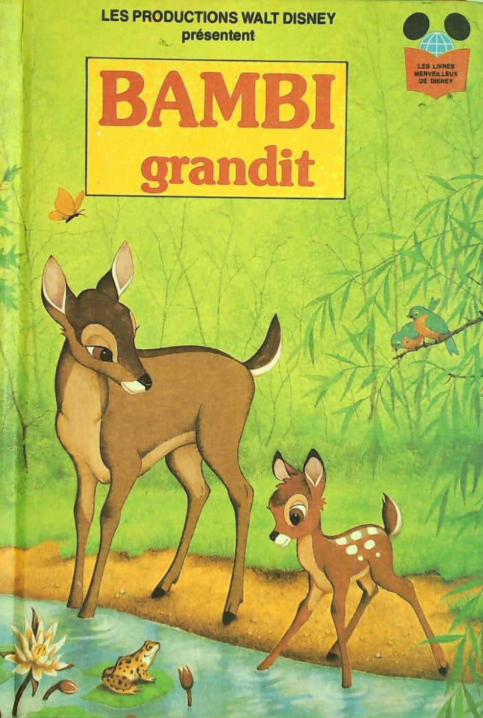 Livre Les livres merveilleux de Disney : Bambi grandit (Livre d'occasion) - ISBN 289210013X