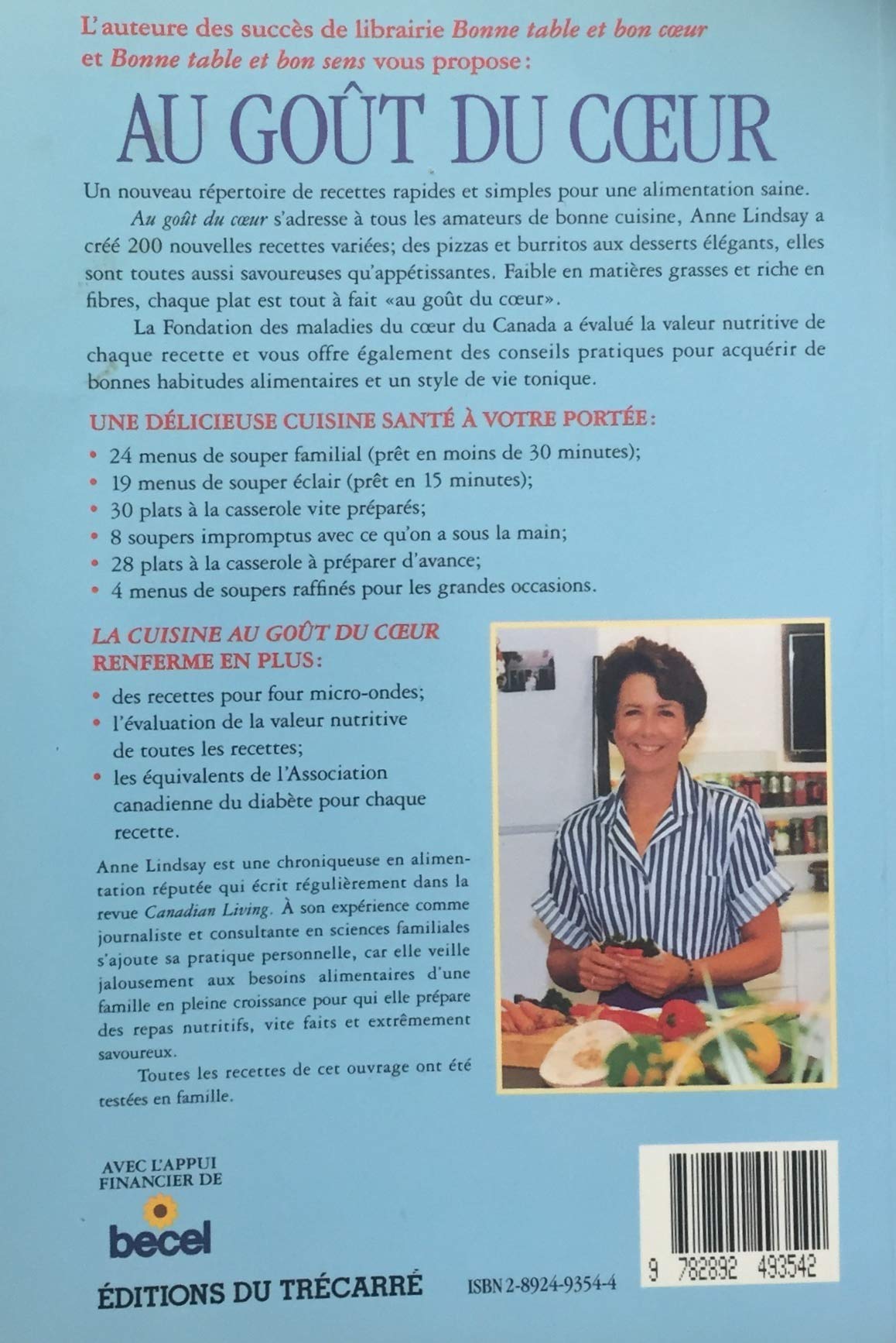 Recettes de tous les jours au goût du coeur (Anne Lindsay)