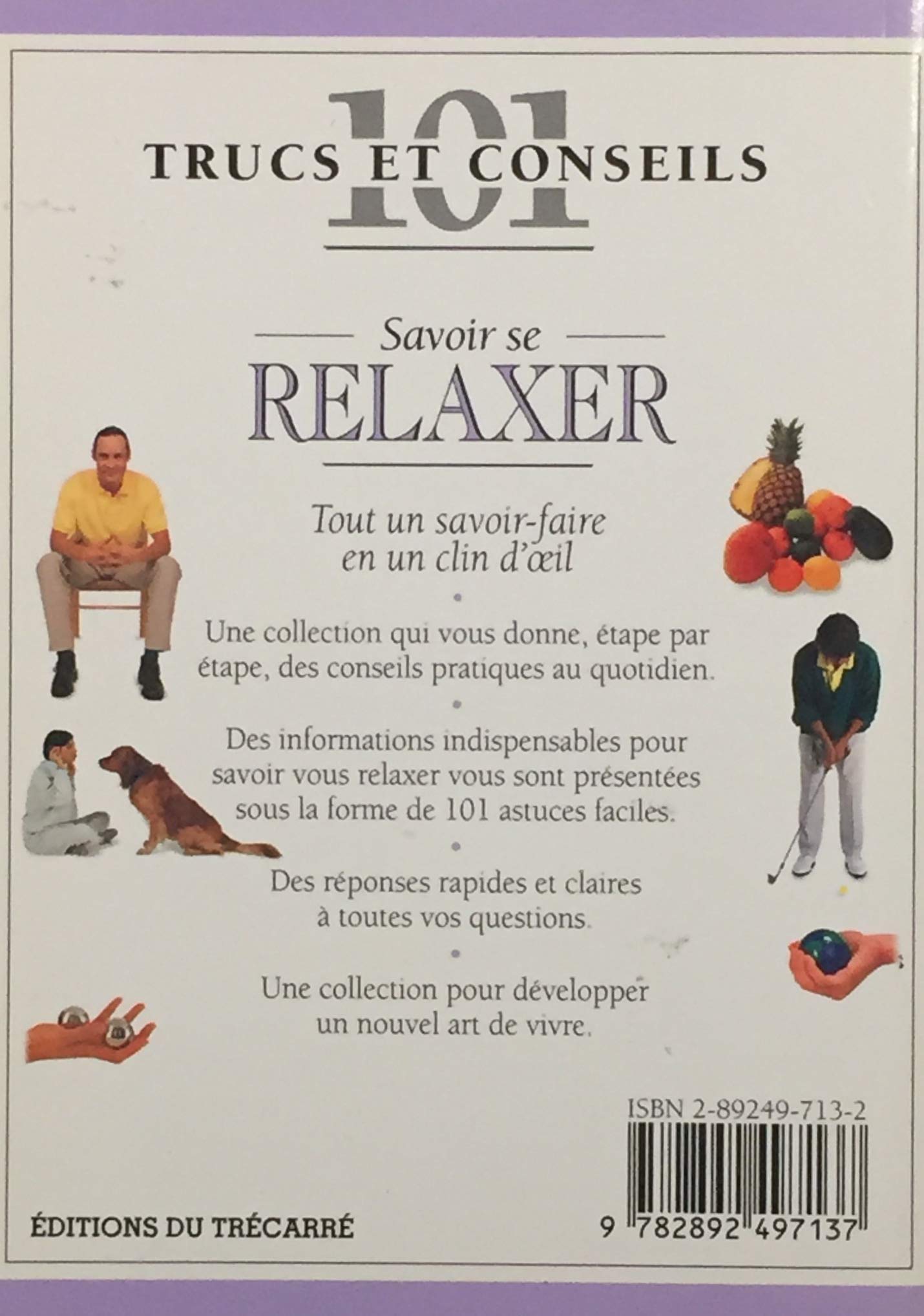 Livre Savoir se relaxer (Livre d'occasion) - ISBN 2892497132
