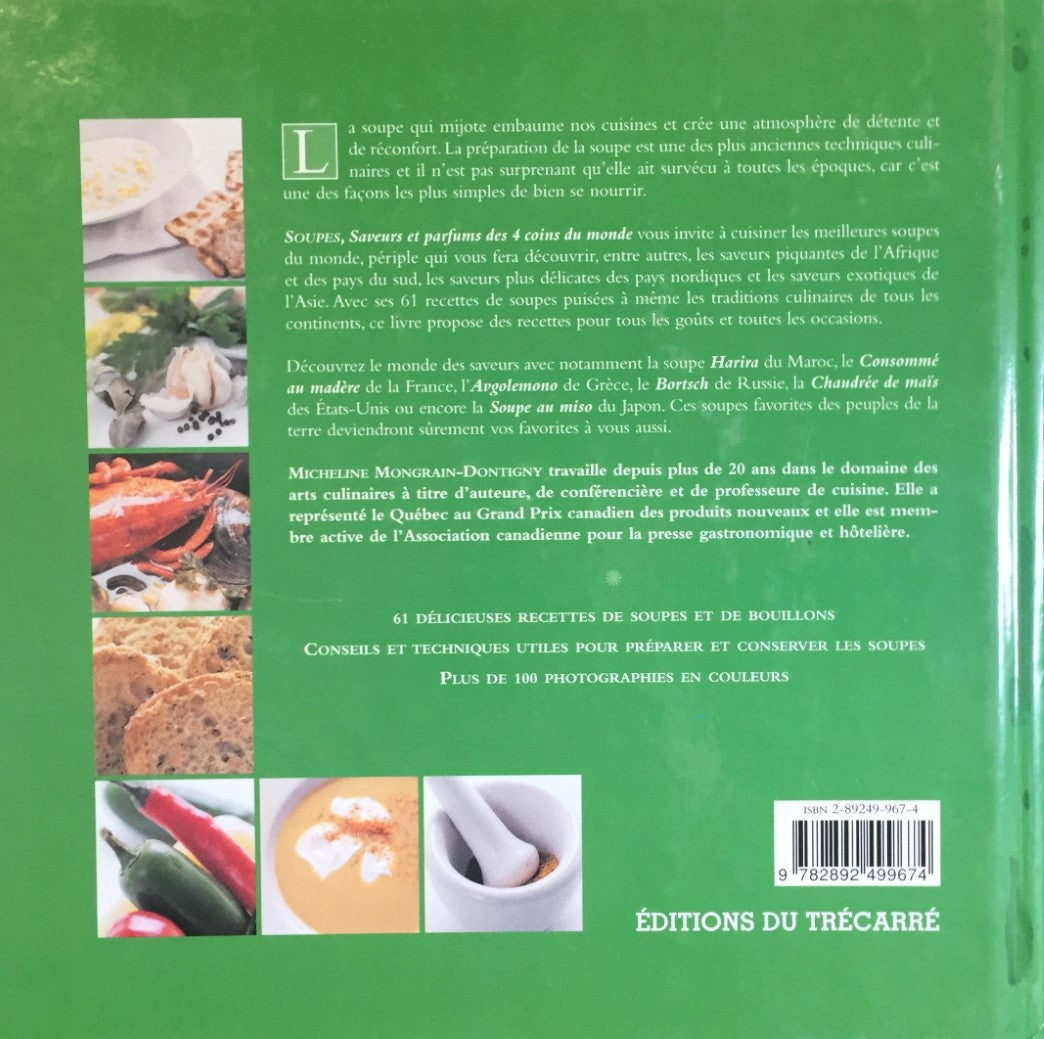 Livre Soupes - Micheline Mongrain-Dontigny (Livre d'occasion) - ISBN 2892499674