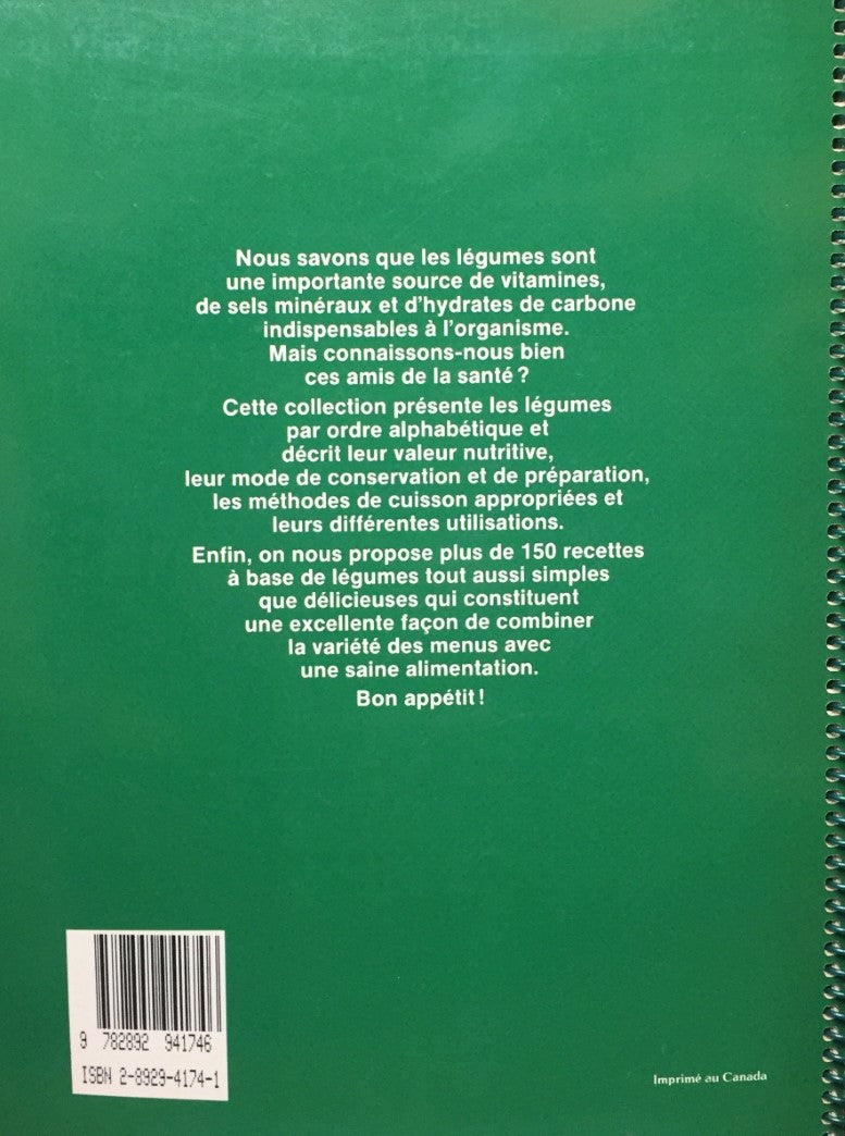 Livre Le grand livre des légumes - Lise Genest (Livre d'occasion) - ISBN 2892941741