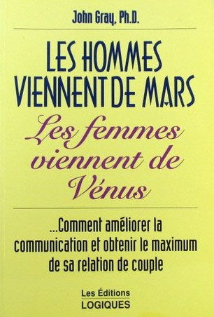 Livre Les hommes viennent de mars, les femmes viennent de Vénus - John Gray (Livre neuf) - ISBN 2...