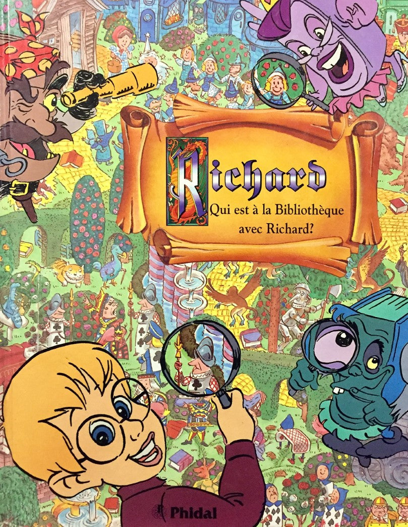 Livre Richard : Qui est à la bibliothèque avec Richard ? (Livre d'occasion) - ISBN 289393336X