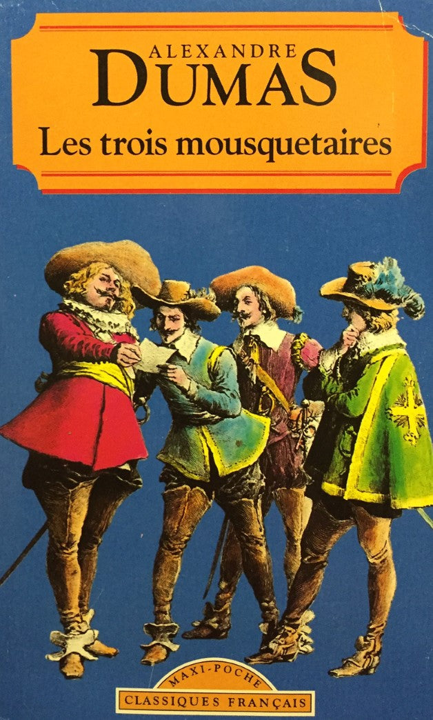 Livre Classiques Français : Les trois mousquetaires (Alexandre Dumas) (Livre d'occasion) - ISBN...