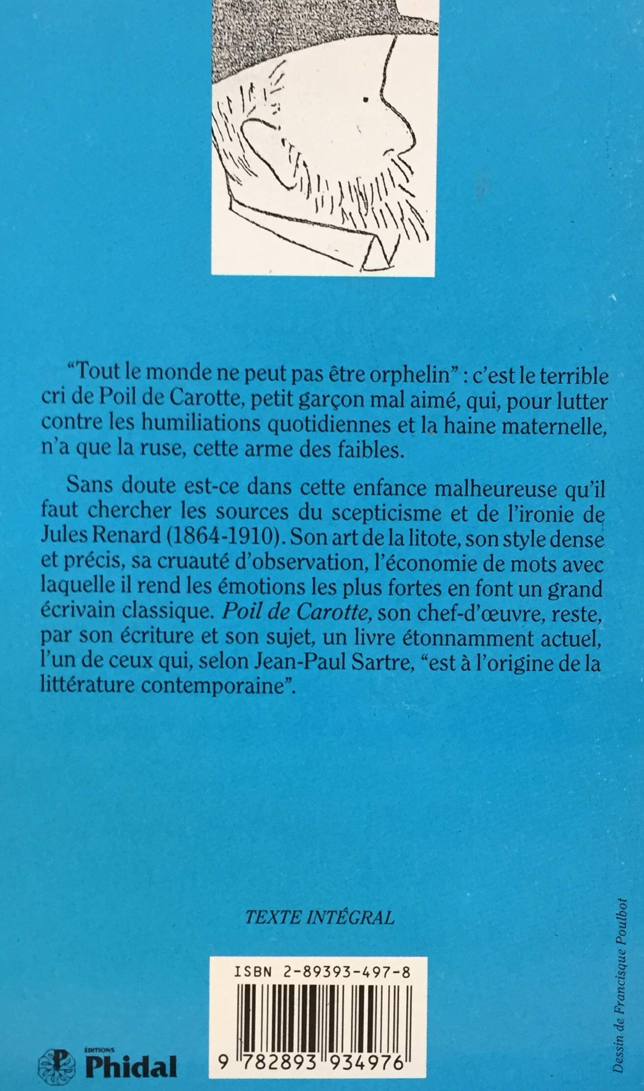 Classiques Français : Poil de carotte (Jules Renard)