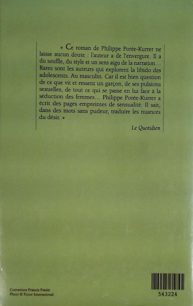 Livre La quête de Nathan Barker - Phiippe Porée-Kurrer (Livre d'occasion) - ISBN 2894301537
