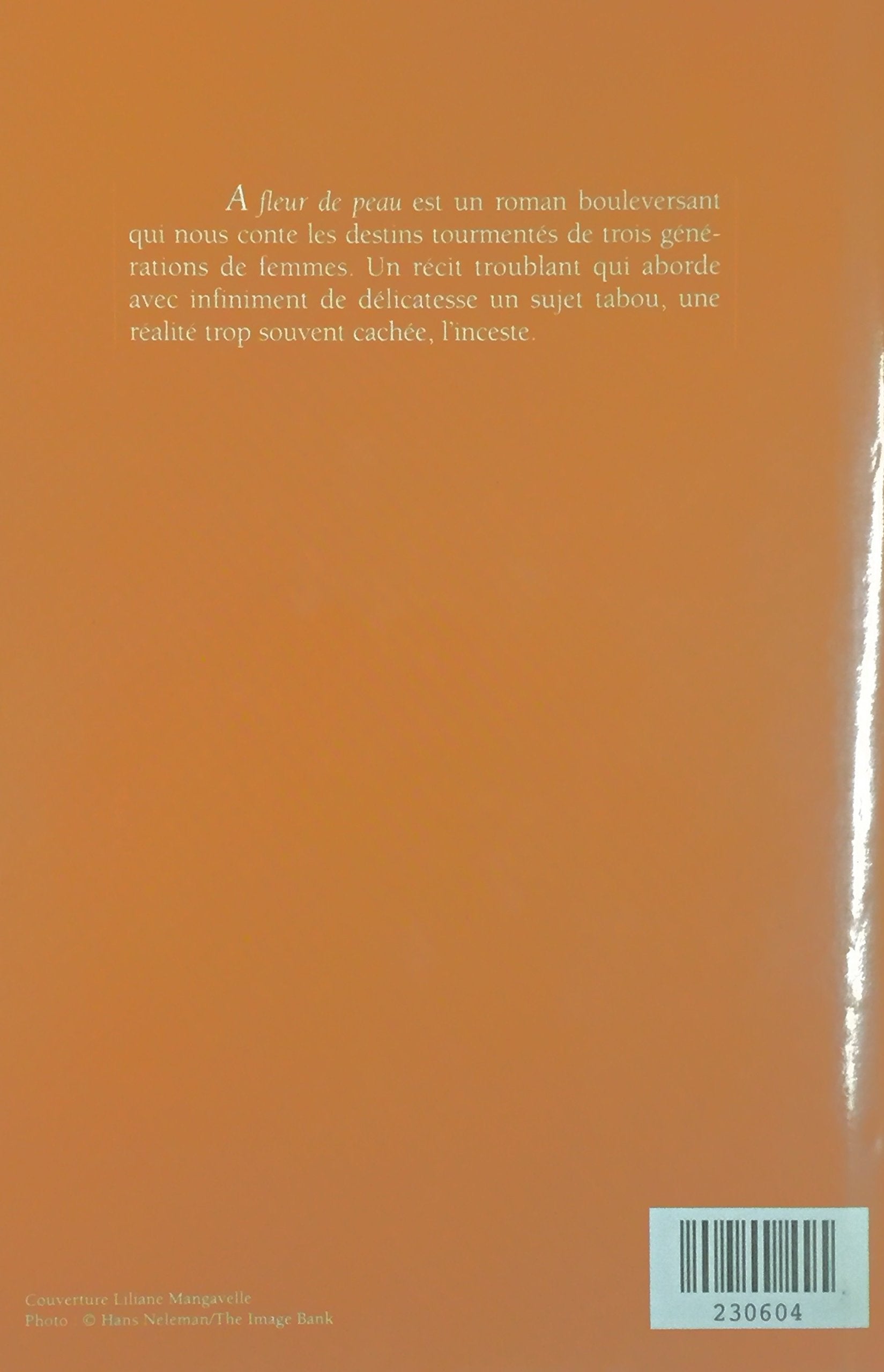 Livre À fleur de peau - Line Véronic Boucher (Livre d'occasion) - ISBN 2894301731