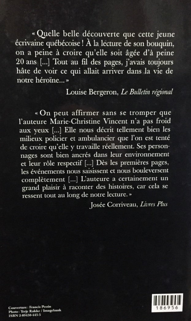 Livre À la croisée des chemins - Marie-Christine Vincent (Livre d'occasion) - ISBN 2894304455