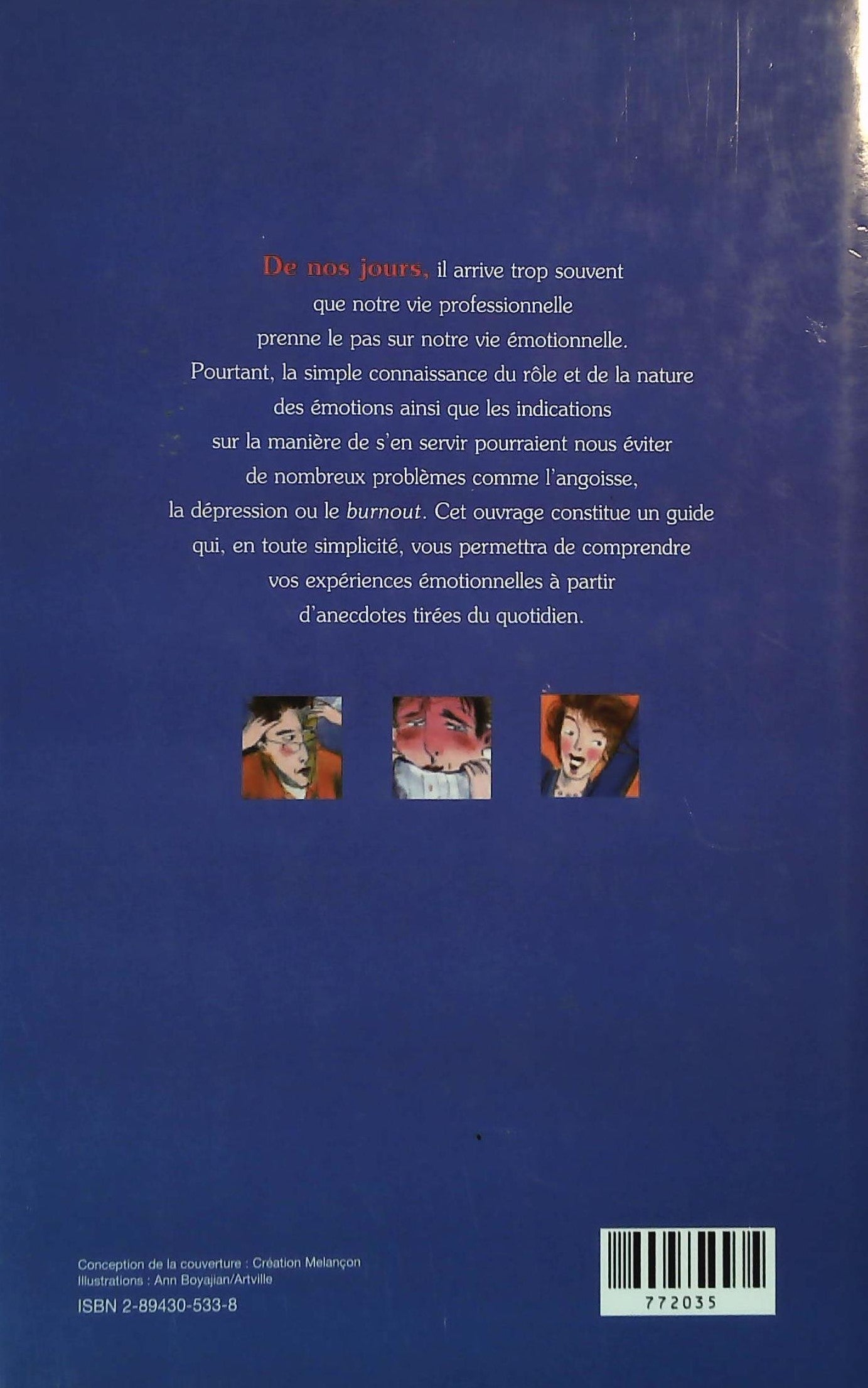 Livre La puissance des émotions - Michelle Larivey (Livre d'occasion) - ISBN 2894305338