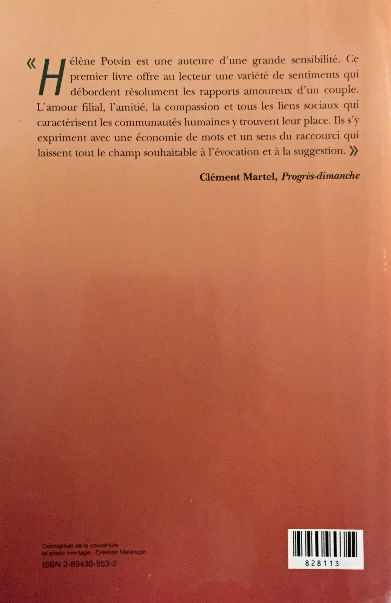 Livre Les chemins de papier - Hélène Potvin (Livre d'occasion) - ISBN 2894305532
