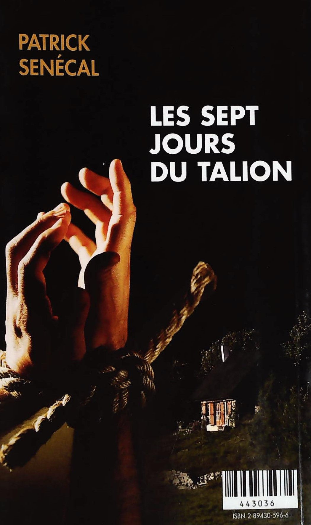 Livre Sur le seuil - suivi de- Les sept jours du talion - Patrick Senécal (Livre d'occasion) - IS...