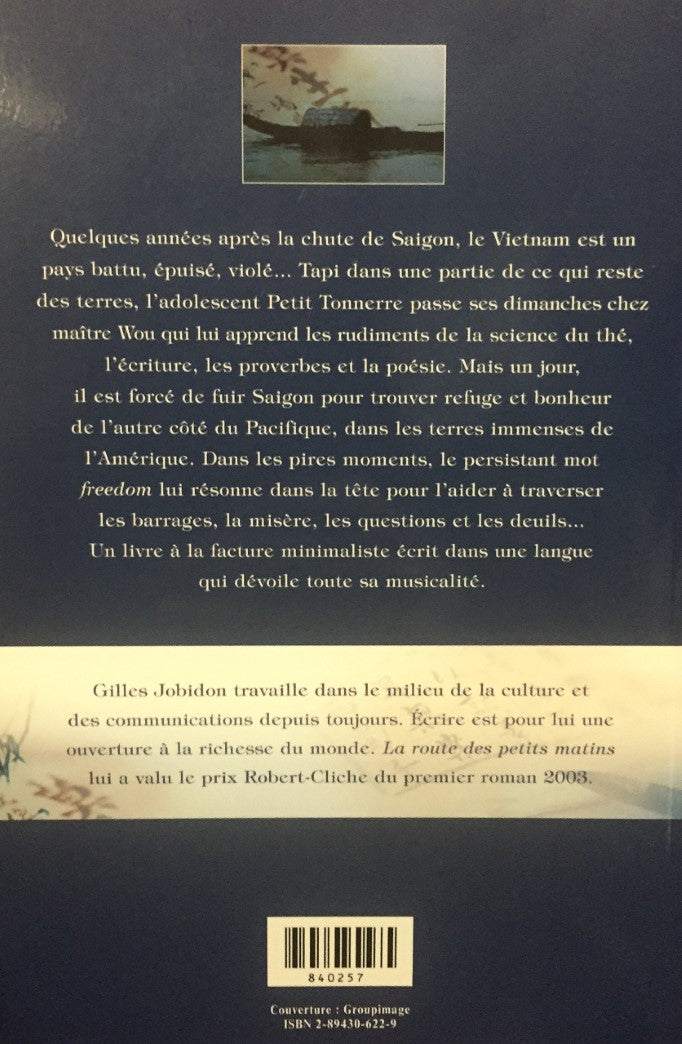 Livre La route des petits matins - Gilles Jobidon (Livre neuf) - ISBN 2894306229
