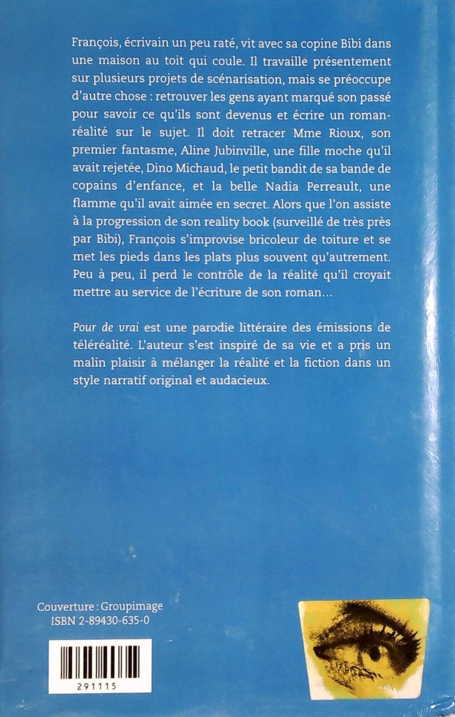 Livre Pour de vrai - Avard (Livre d'occasion) - ISBN 2894306350