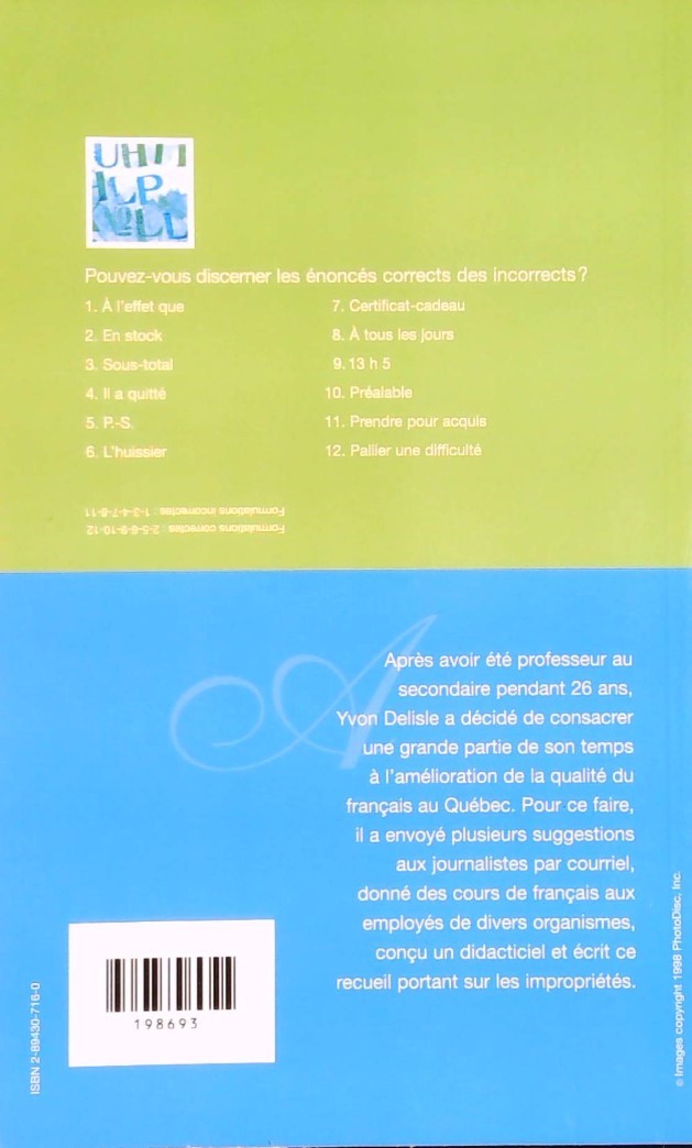 Livre Mieux dire, mieux écrire (3e édition) - Yvon Delisle (Livre d'occasion) - ISBN 2894307160