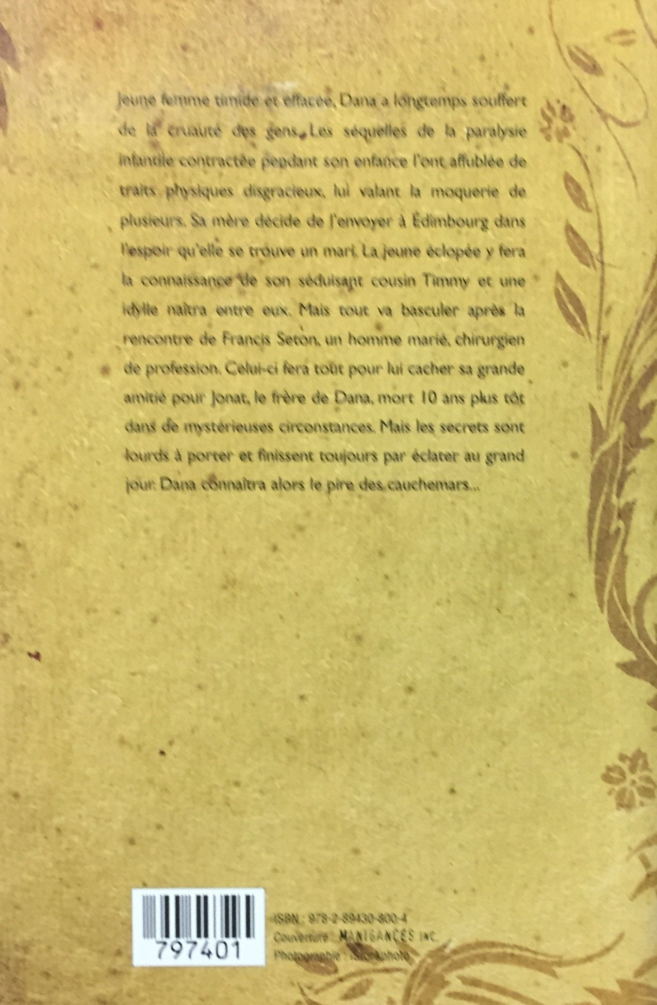 Livre La fille du pasteur Cullen - Sonia Marmen (Livre d'occasion) - ISBN 2894308000